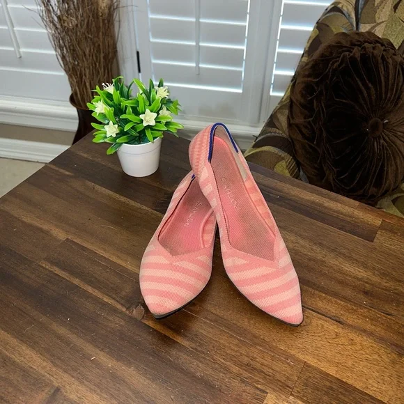 Rothy’s Macaron Stripe Point Limited Edition Retired - Picture 2 of 12